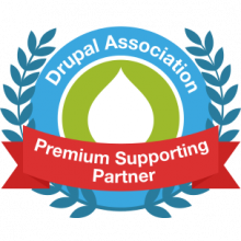 Prremium Drupal Supporting Partner logo