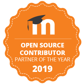 Moodle Open Source Contributor Partner of the Year 2019